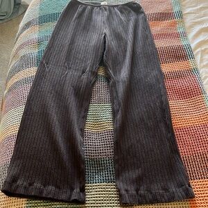 Donni The Pointelle Simple Crop Pants